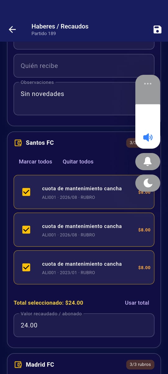 Recaudos y cobros